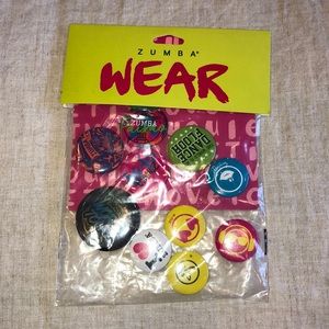 Zumba Fitness World Tour Bag of Pins